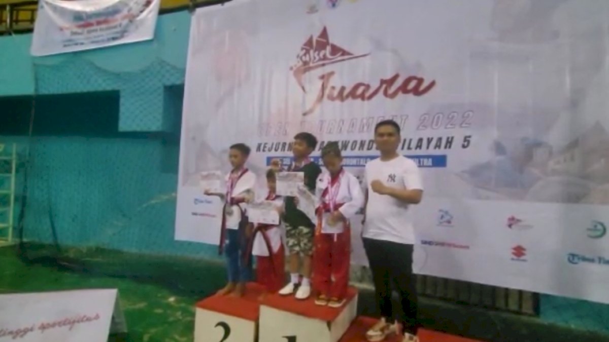 Kejurnas Wilayah 5 Taekwondo Resmi Bergulir di Makassar
