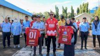 Direktur Utama PDAM Kota Makassar Beni Iskandar Lepas Tim Yang Akan Berlaga di Porprov Sulsel