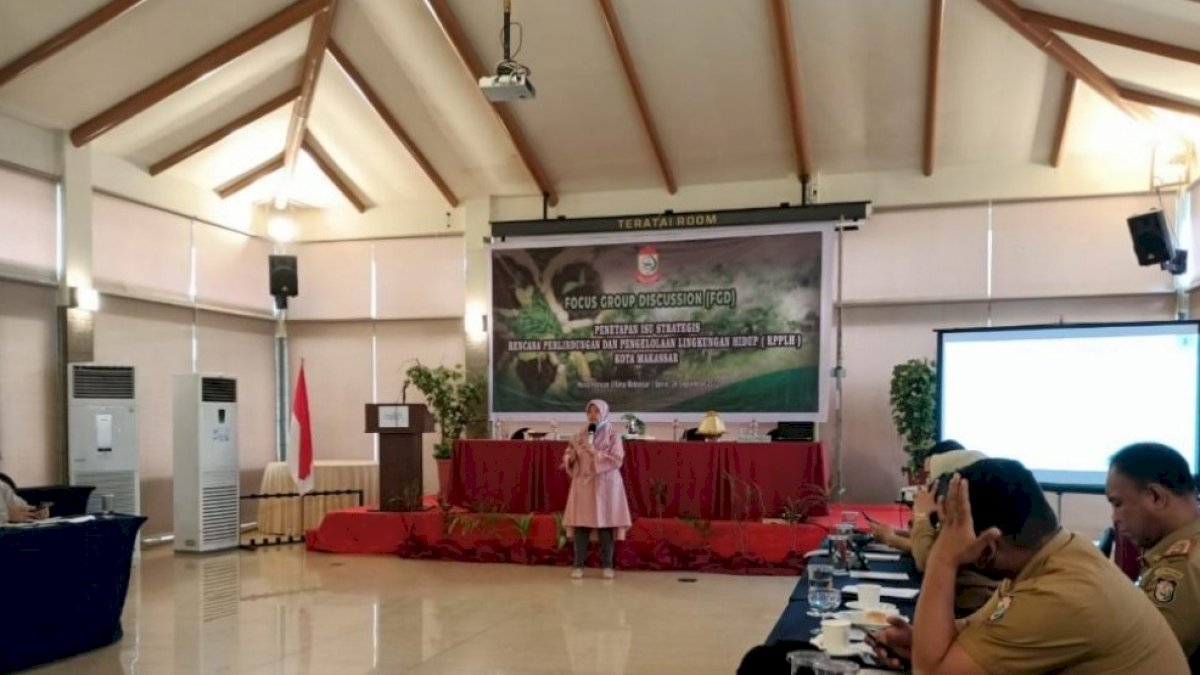 Dinas PU Makassar Beberkan Poin Penting Penyusunan Rencana Perlindungan dan Pengelolaan Lingkungan Hidup