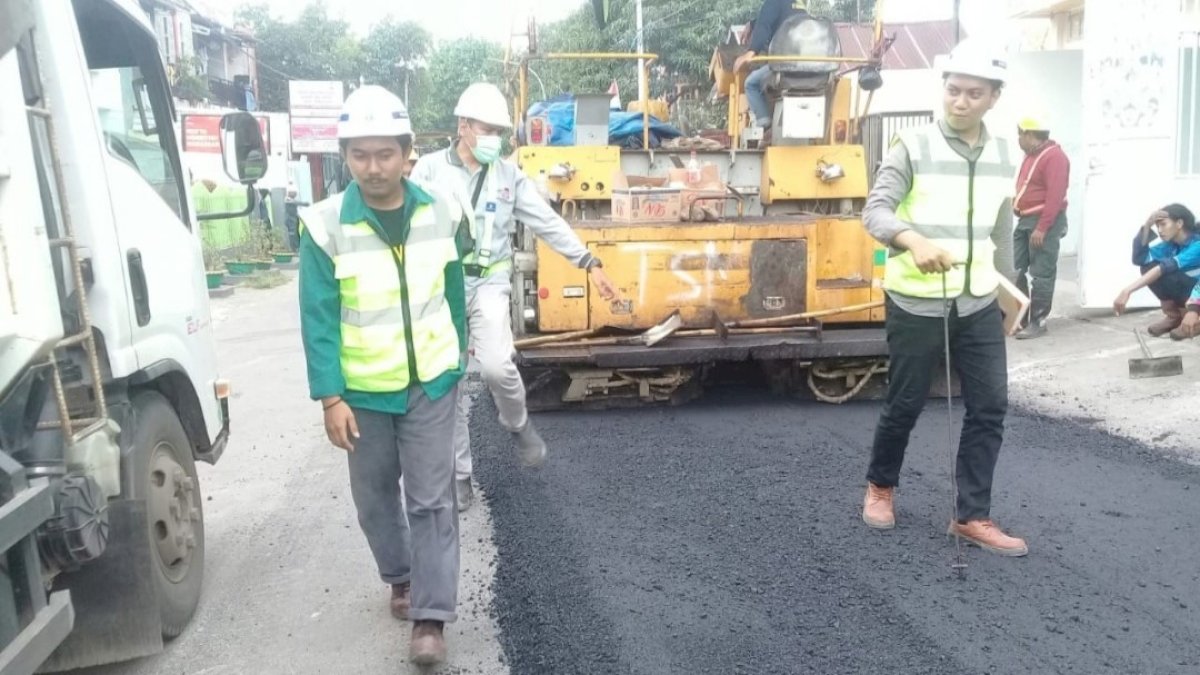 Dinas PU Makassar Kembalikan Kondisi dan Fungsi Jalan IPAL Losari