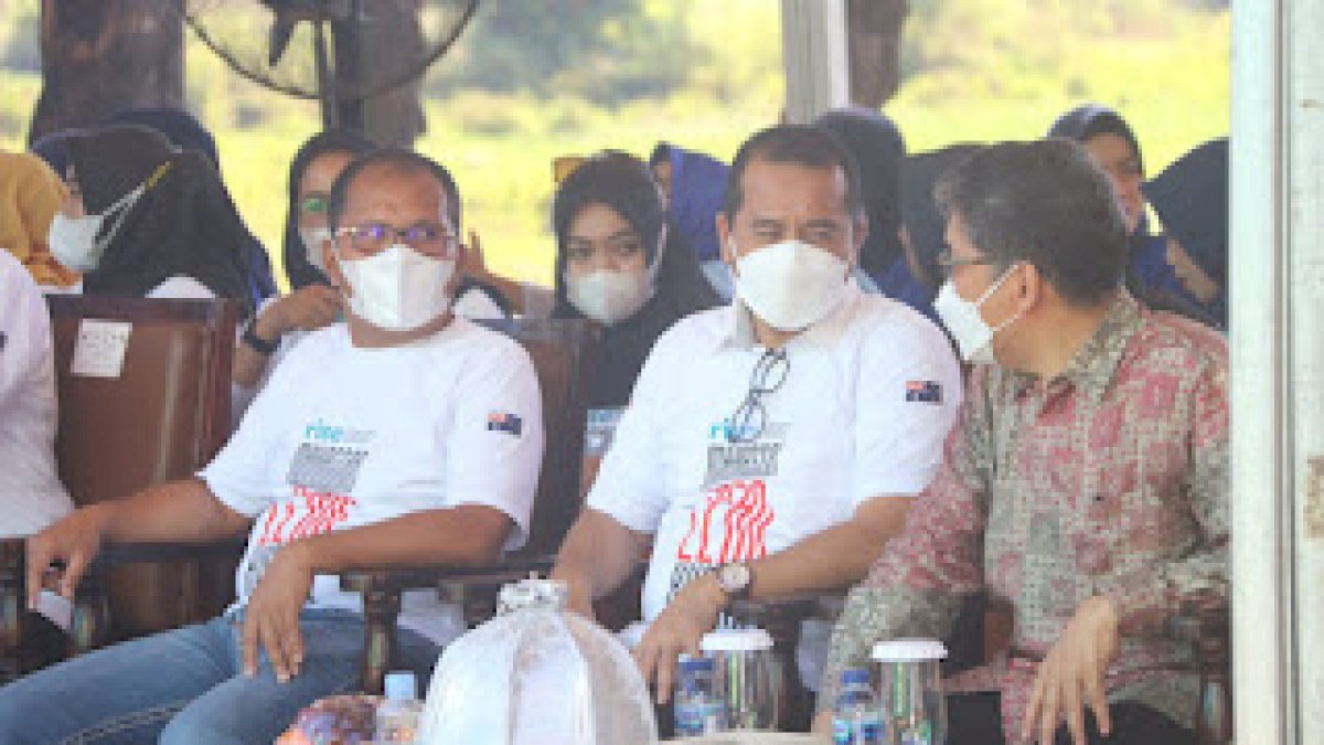 Camat Tallo Ikut Dampingi Walikota Makassar Hadiri Peletakan Batu Pertama Program RISE di Untia Biringkanaya