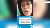 VIDEO: Seorang Ibu di Sudiang Laporkan Anaknya Terseret Arus Banjir
