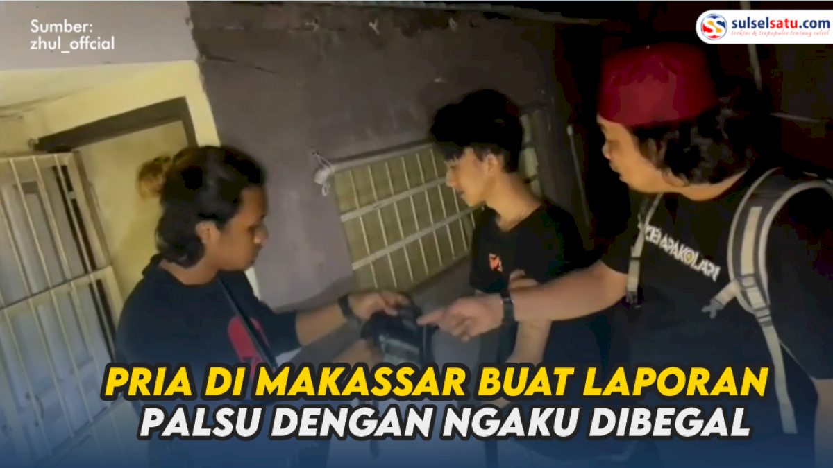 VIDEO: Buat Laporan Palsu dengan Ngaku Dibegal, Ternyata Hendak Gondol Uang Kantor untuk Judi Online
