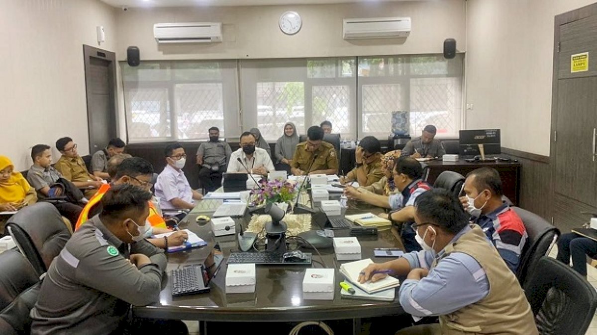 Dinas PU Makassar Rapat Koordinasi Bahas Penutupan Bekas Galian IPAL