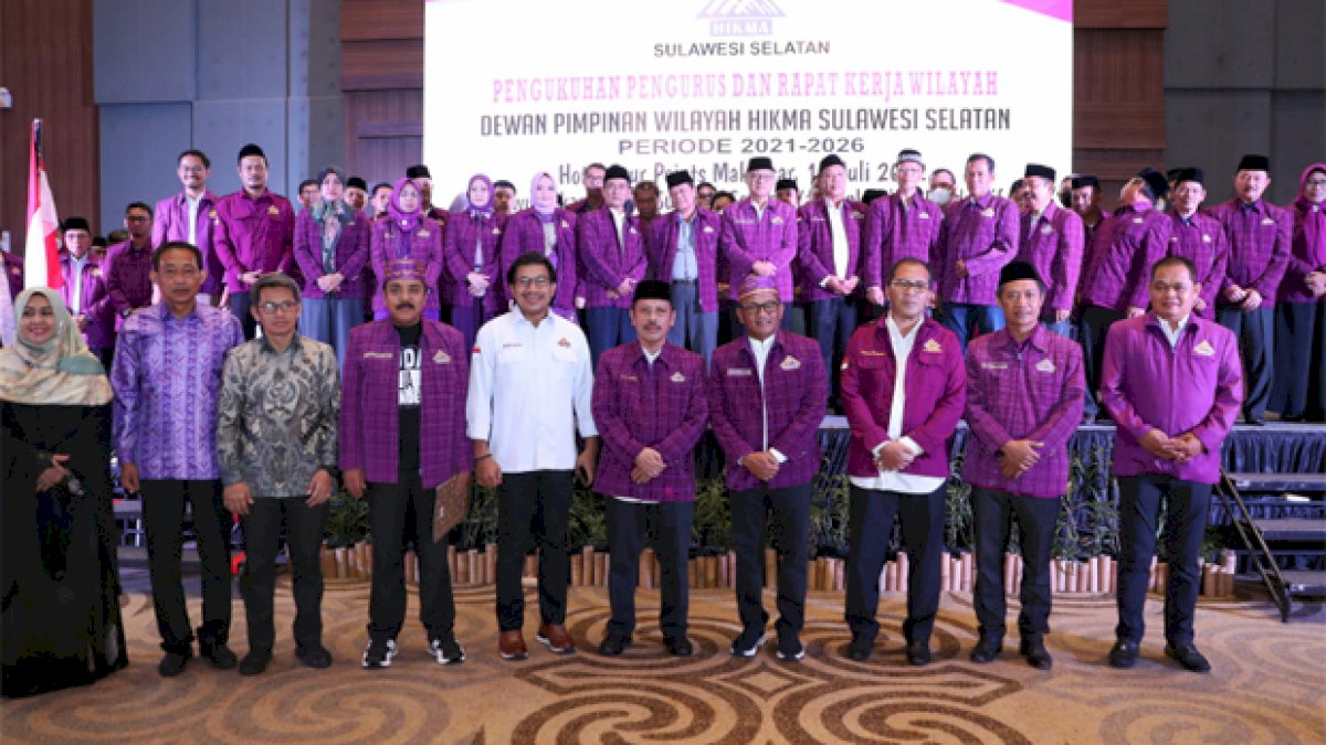 Kadis PU Makassar Zuhaelsi Zubir Dilantik Jadi Bendahara DPW HIKMA