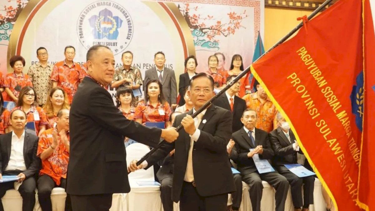 Wilianto Tanta Lantik Johnny Lieke, Kapolda Sulut Apresiasi Peran Sosial PSMTI