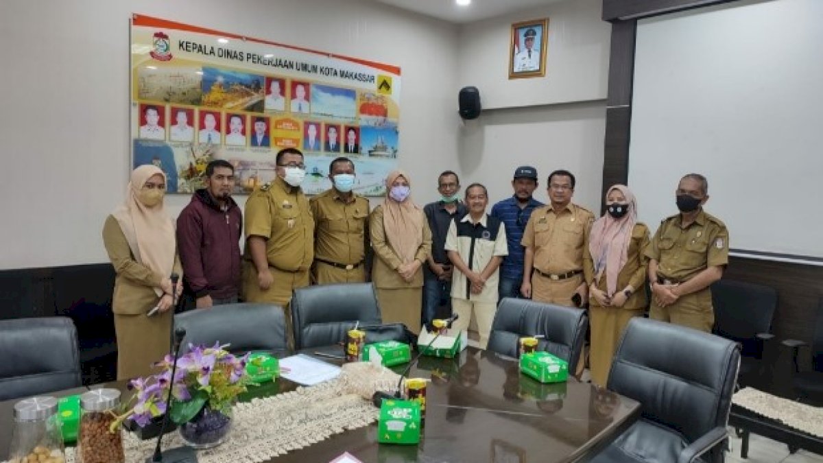 Terima Kunjungan Warga Barombong, Dinas PU Makassar Harap Kerja Sama Seluruh Stakeholder