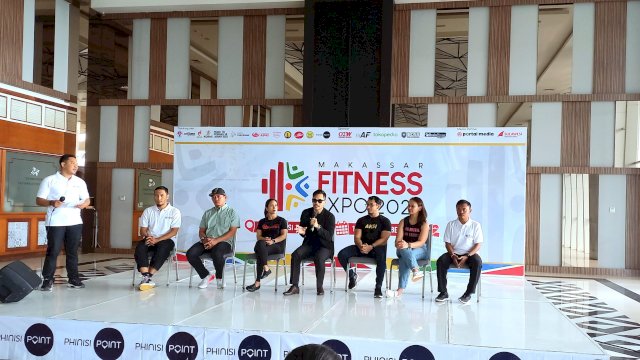 Press conference Makassar Fitness Expo 2022 (Sri Wahyu Diastuti / Sulselsatu.com)