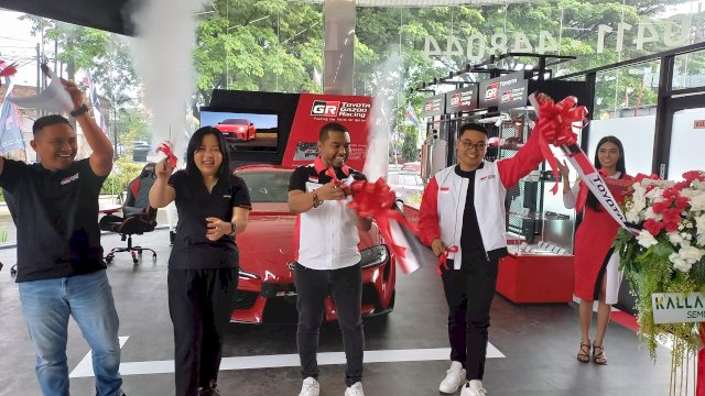 Peresmian GR Zone di Kalla Toyota Urip Sumaharjo (dokumen: istimewa)