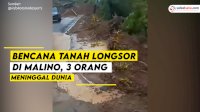 VIDEO: Bencana Tanah Longsor di Malino, 3 Orang Meninggal Dunia