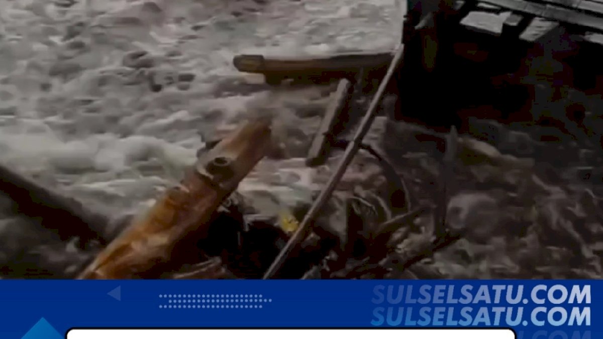 VIDEO: Waspada Gelombang Tinggi Perairan Sulawesi Selatan