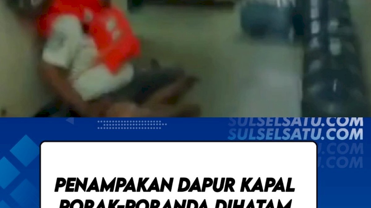 VIDEO: Penampakan Dapur Kapal Porak-poranda Dihatam Ombak di Laut Jawa