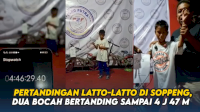 VIDEO: Pertandingan Latto-latto di Soppeng, Dua Bocah Bertanding Sampai 4 Jam 47 Menit
