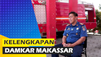 VIDEO: Kelengkapan Damkar Makassar, Kabid Operasi Damkar Makassar: Alhamdulillah