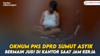 VIDEO: Heboh, Oknum PNS DPRD Sumut Asyik Bermain Judi di Kantor saat Jam Kerja