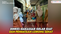 VIDEO: Dinkes Makassar Gelar Giat BIAS dan Pendataan Lorong Sehat