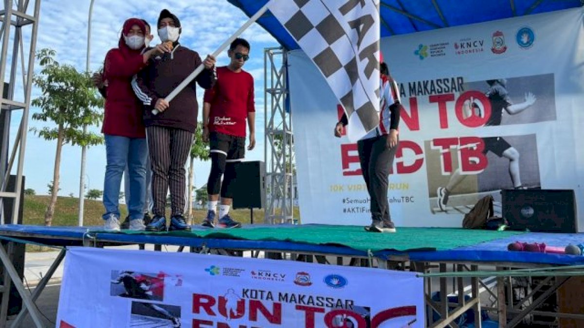 Peringati Hari TBC Se Dunia, Dinkes Makassar Gelar Run To End TB