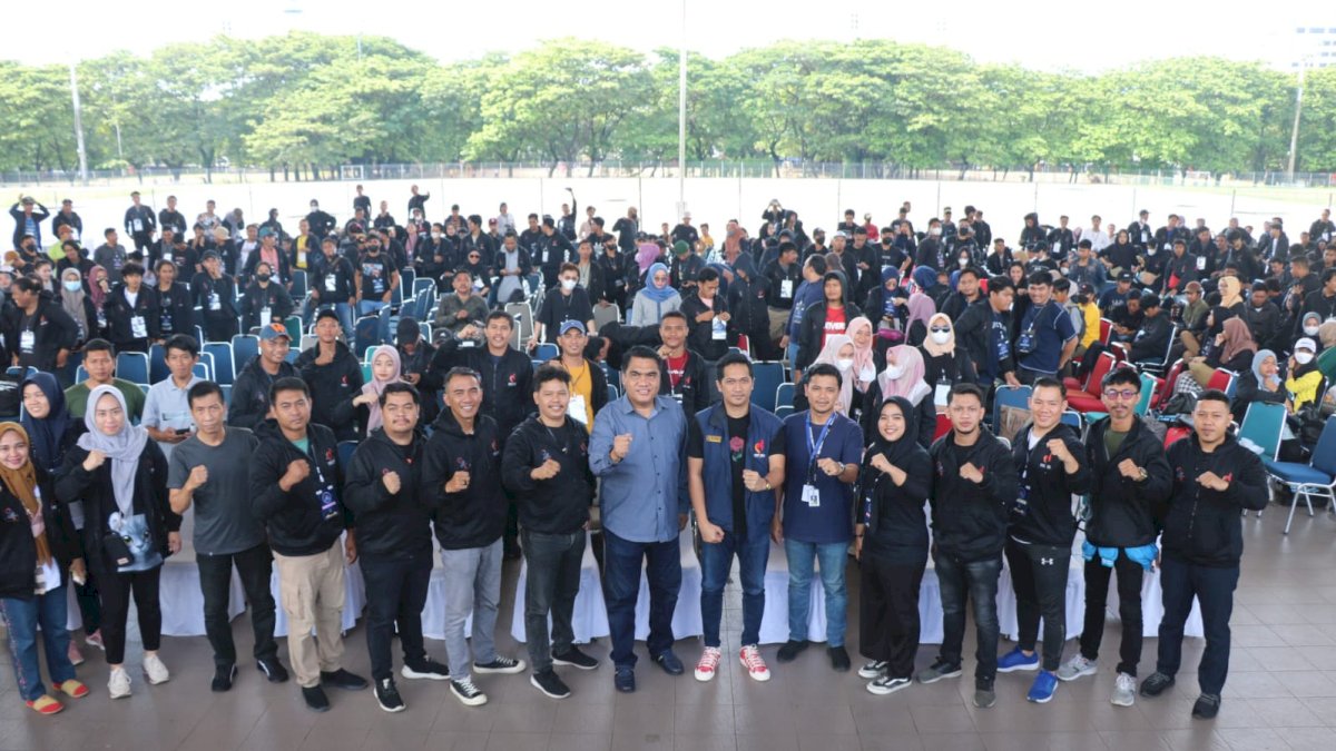 Silaturahmi dan Gali Ide Pemuda, Dispora Kota Makassar Gelar Youtive Inspire Educamp 2022