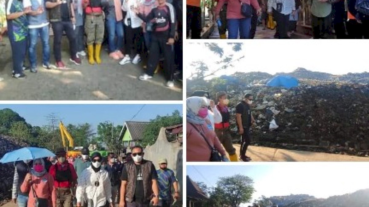 Camat Manggala Dampingi Wawali Fatma Tinjau TPA Antang