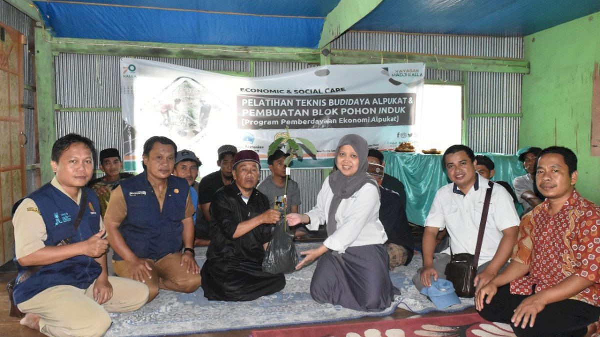 Program Bantuan Bibit Alpukat Sukses di Gowa, Yayasan Hadji Kalla Perluas ke Bantaeng