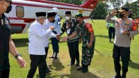 Gubernur Sulsel Terbang Bersama Wapres KH Ma&rsquo;ruf Amin ke Wajo