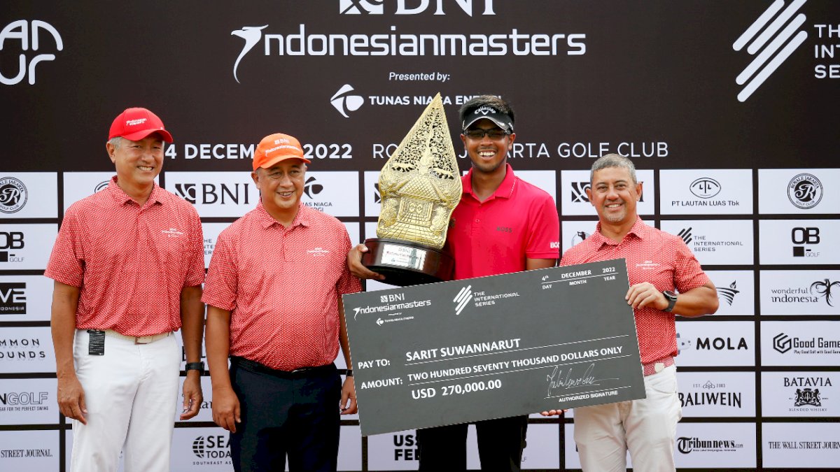 Suwannarut Juara BNI Indonesian Masters 2022 Presented by TNE, BNI Beri Apresiasi
