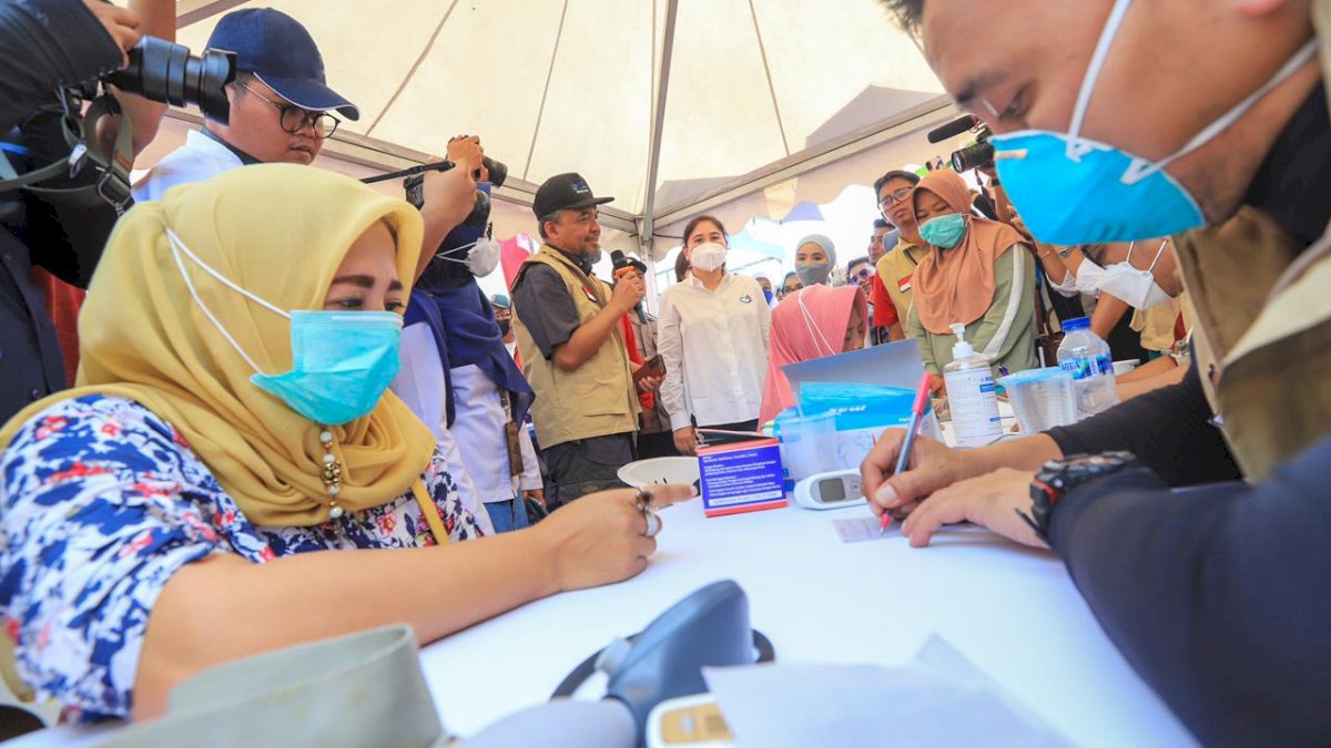 Kolaborasi Srikandi BRI dan BUMN, Bahu Membahu Percepat Pemulihan Korban Gempa Cianjur