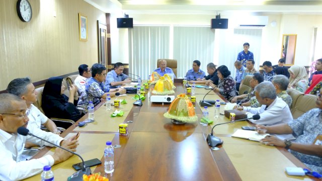 Bupati Iksan Terima Kunjungan DPRD Sulsel (Int)