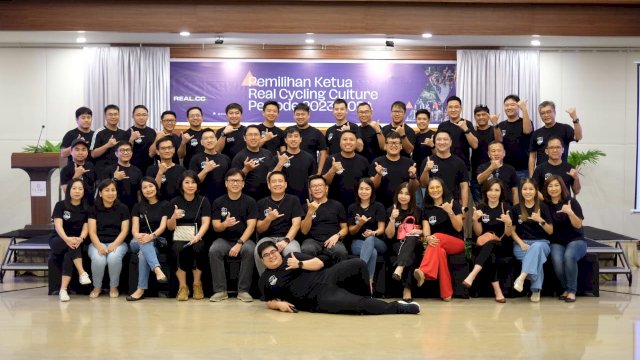 Pemilihan ketua baru Real Cycling Culture (dokumen: istimewa)