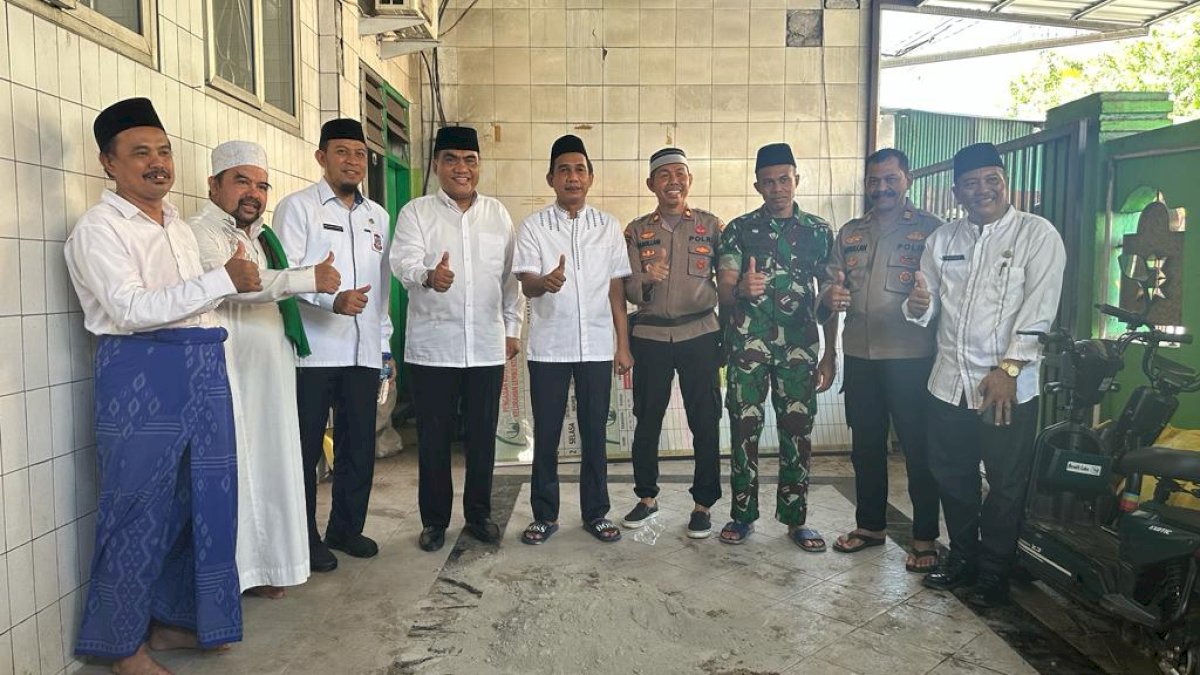 Rudianto Lallo Siap Kawal Renovasi Masjid Ihyatul Jemaah Lembo