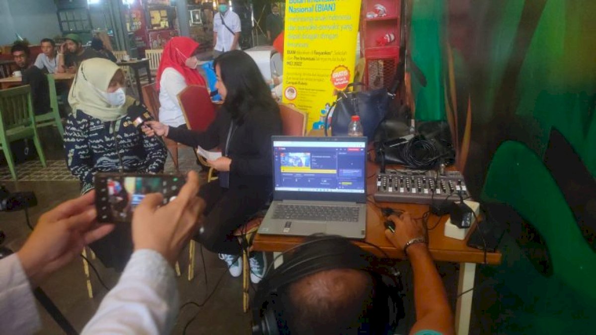 Kepala Dinkes Makassar Pantau Pelaksanaan Bulan Imunisasi Anak Nasional