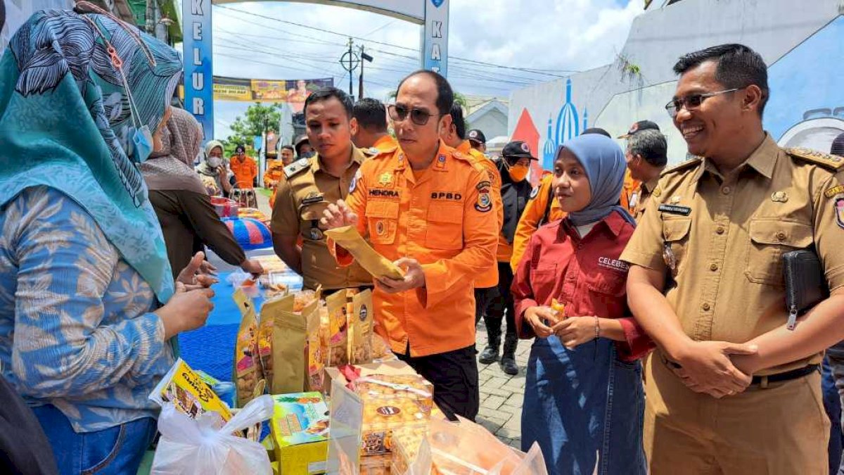 Kepala Pelaksana BPBD Kota Makassar Puji Produk Kuliner Longwis Perpignan