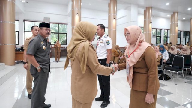 Bimbingan teknis penyetaraan jabatan fungsional Pemkab Gowa (dokumen: istimewa)