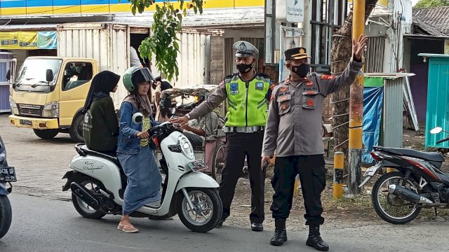 Personel Satlantas Polres Jeneponto Gelar Cipta Kondisi (Int)