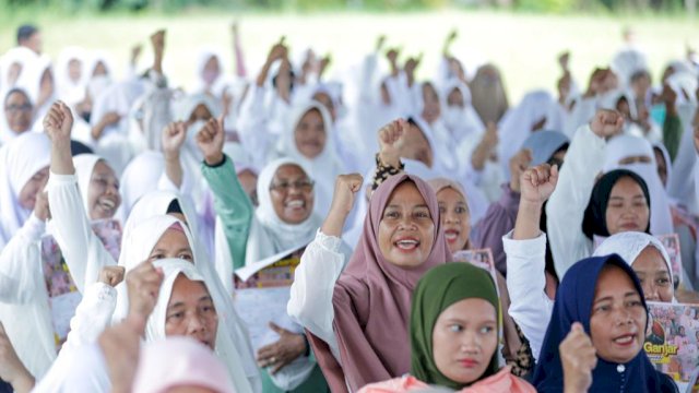 Mak Ganjar Sulsel dzikir dan doa bersama masyarakat di Luwu Utara (dokumen: istimewa)