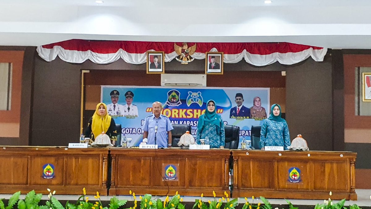 Hadiri Workshop Peningkatan Kapasitas Kader Organisasi Perempuan, Ini Harapan Bupati Jeneponto