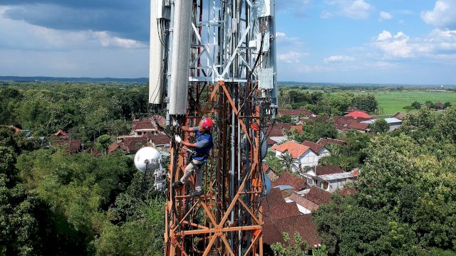 Fasilitas BTS XL Axiata untuk menjamin hadirkan layanan jaringan maksimal (dokumen: istimewa)