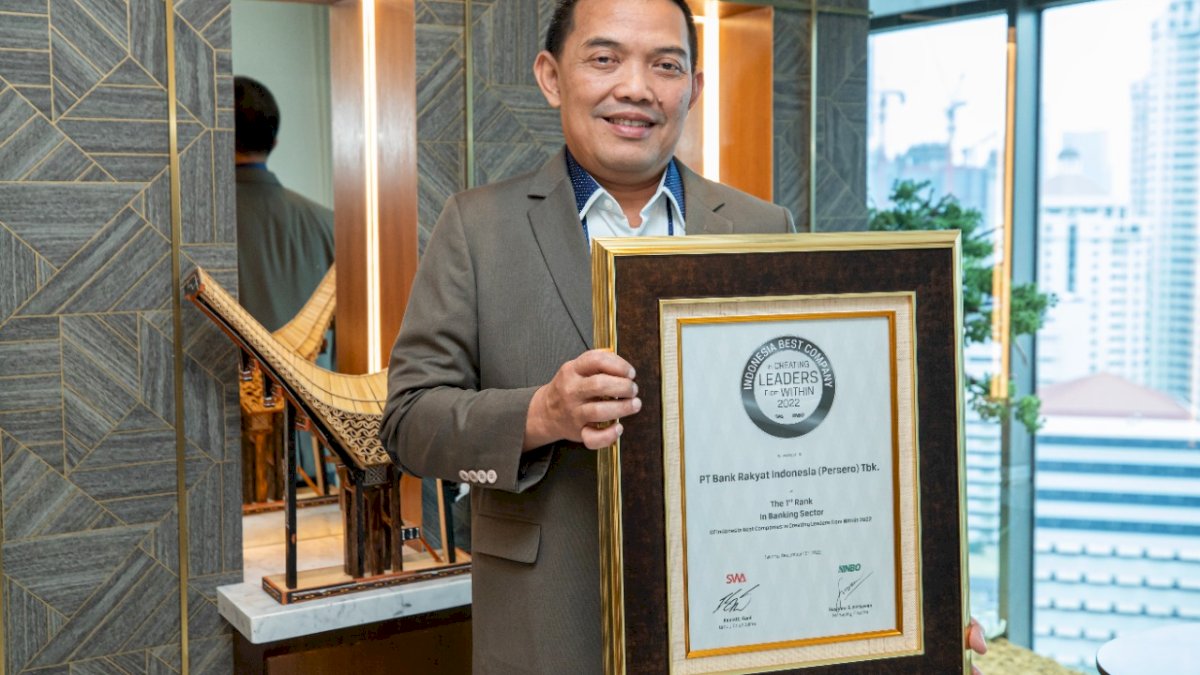 Lahirkan Pemimpin Terbaik, BRI Jadi Indonesia Best Companies in Creating Leaders from Within Awards 2022