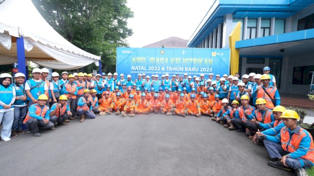 Apel posko siaga PLN jelang Natal dan Tahun Baru 2023 (dokumen: istimewa)