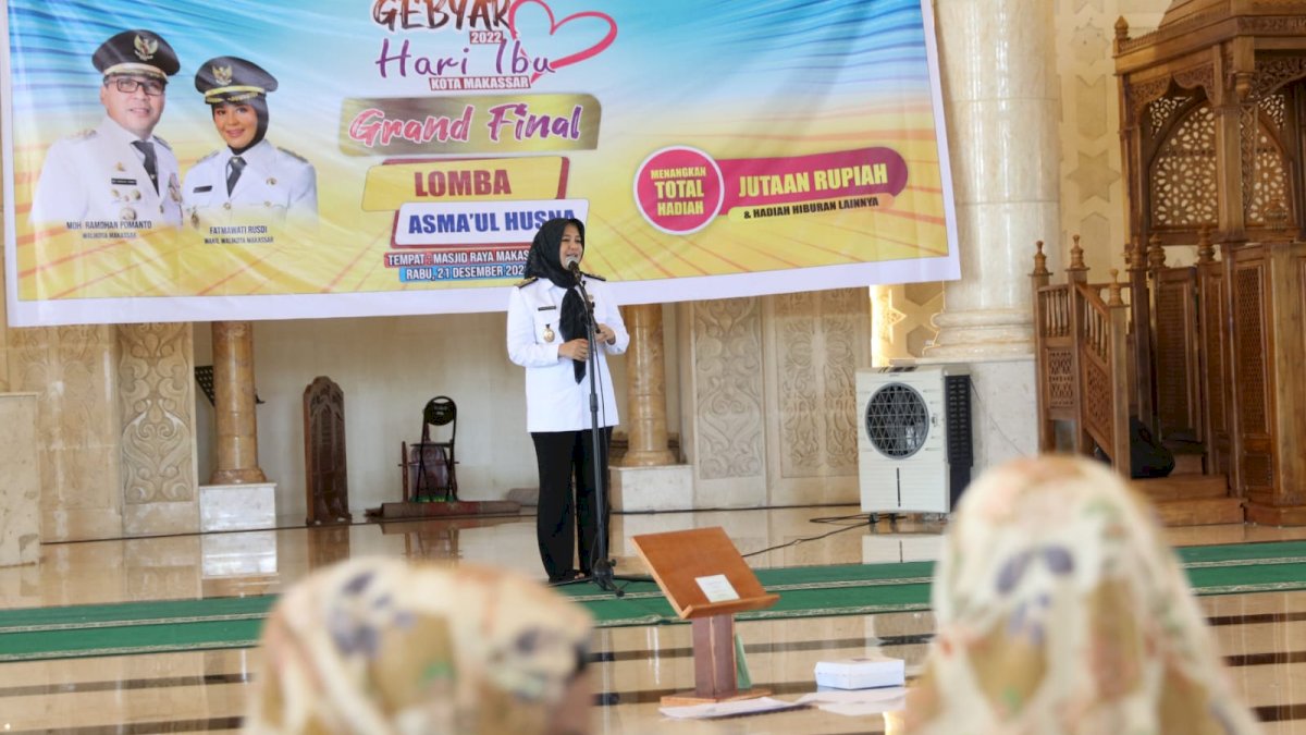 Fatmawati Rusdi Beri Pesan Khusus ke Peserta Lomba Asmaul Husna Tingkat Kota Makassar