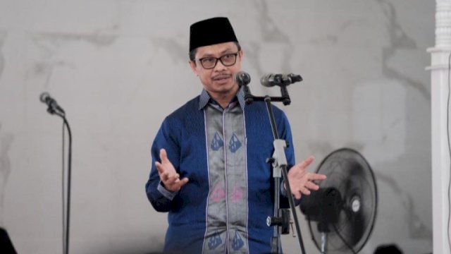 Imam Besar Islamic Center New York, Ustad Shamsi Ali yang hadir dalam tabliq akbar Pemkab Gowa (dokumen: istimewa)