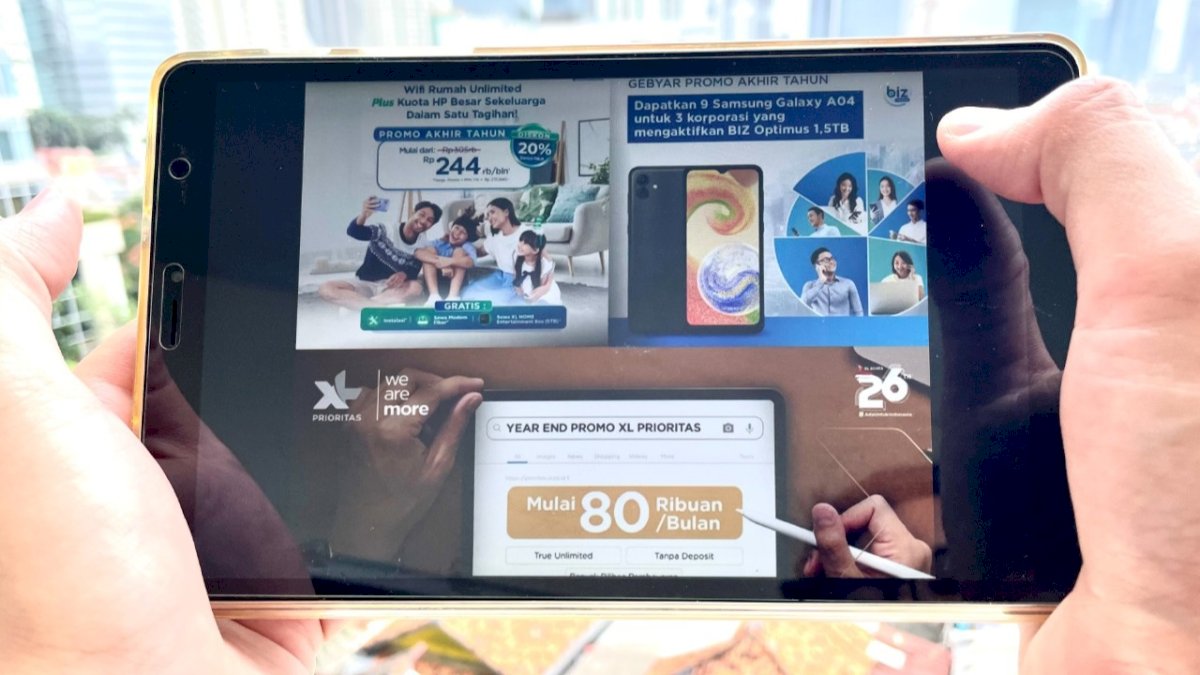 Promo Akhir Tahun, XL Axiata Beri Diskon Hingga 50 Persen