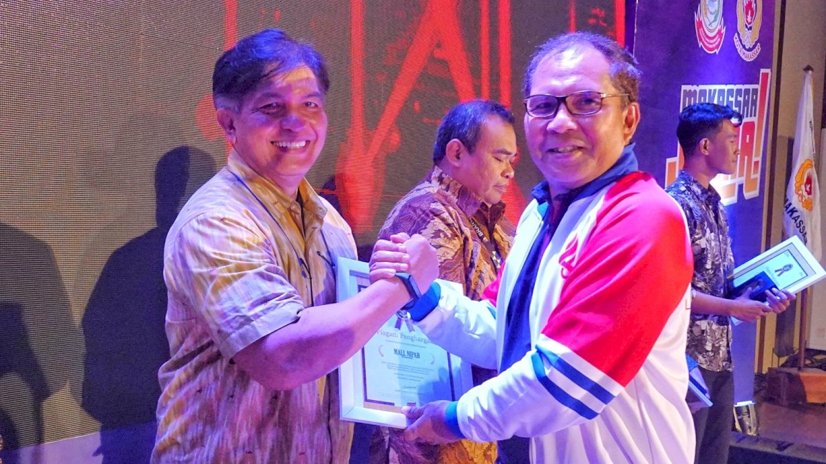 Wujud Komitmen Peduli Olahraga, NIPAH PARK Raih Penghargaan KONI Makassar