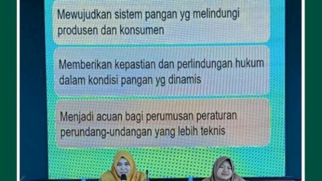 Kegiatan seminar oenerapan hyginie sanitasi tempat pengelolaan makanan (dokumen: istimewa)