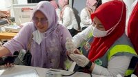 Pengunjung F8 Apresiasi Dinkes Sediakan Pemeriksaan Kesehatan Gratis