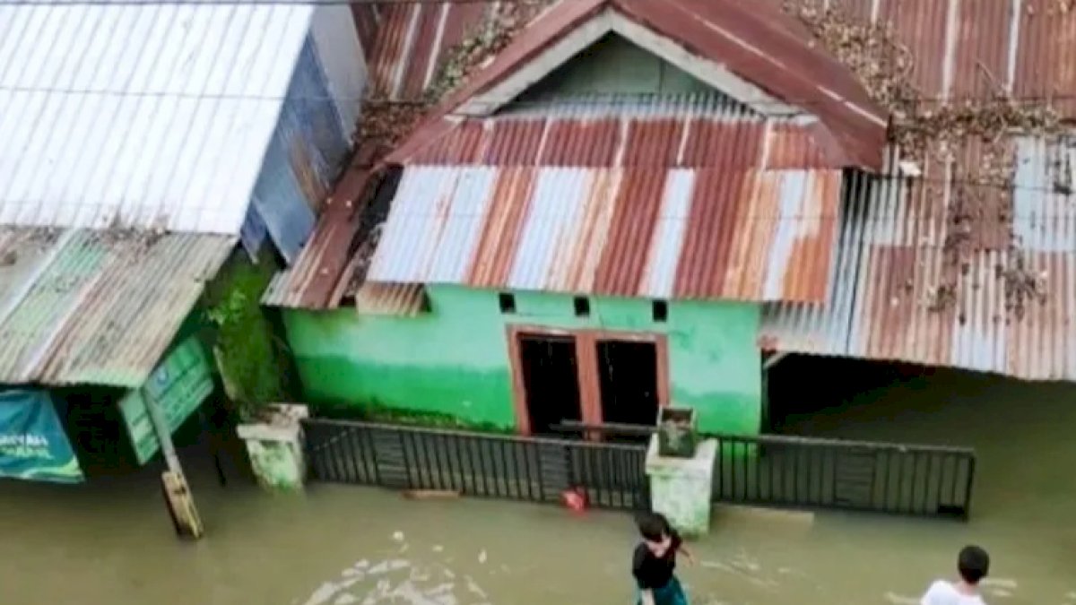 BPBD Makassar Catat 910 Jiwa Terdampak Banjir di Dua Kecamatan