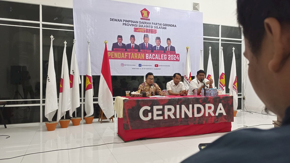 Buruan! Gerindra Sulsel Gratiskan Pendaftaran Bacaleg