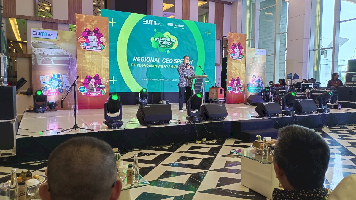 Pegadaian Expo di Mal Pipo Makassar Target 12 Ribu Pengunjung