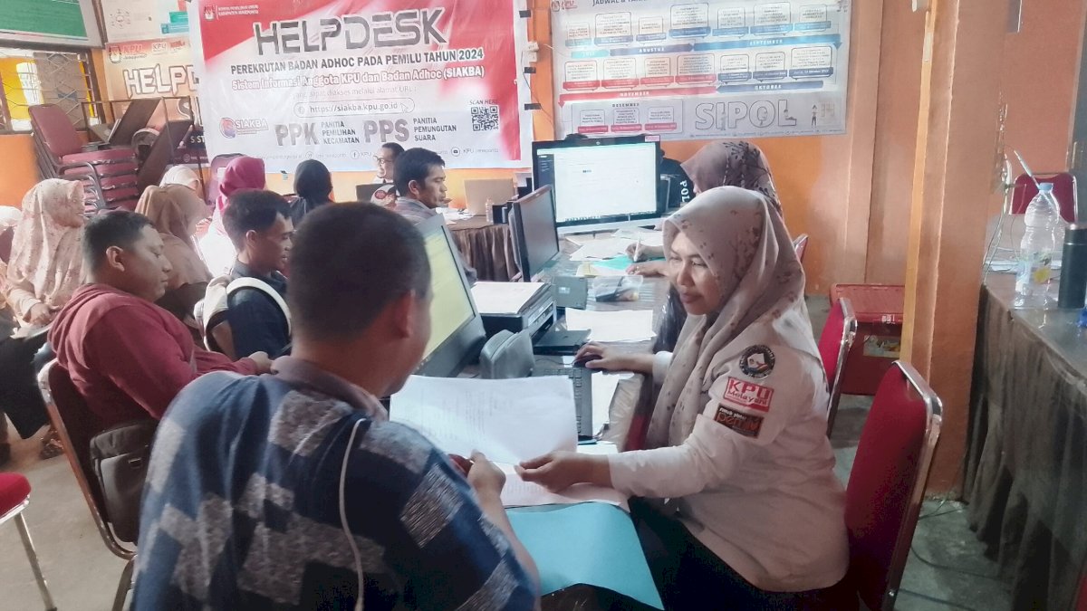 Hari ke-9, Pendaftar PPS di KPU Jeneponto Capai 1.400 Orang