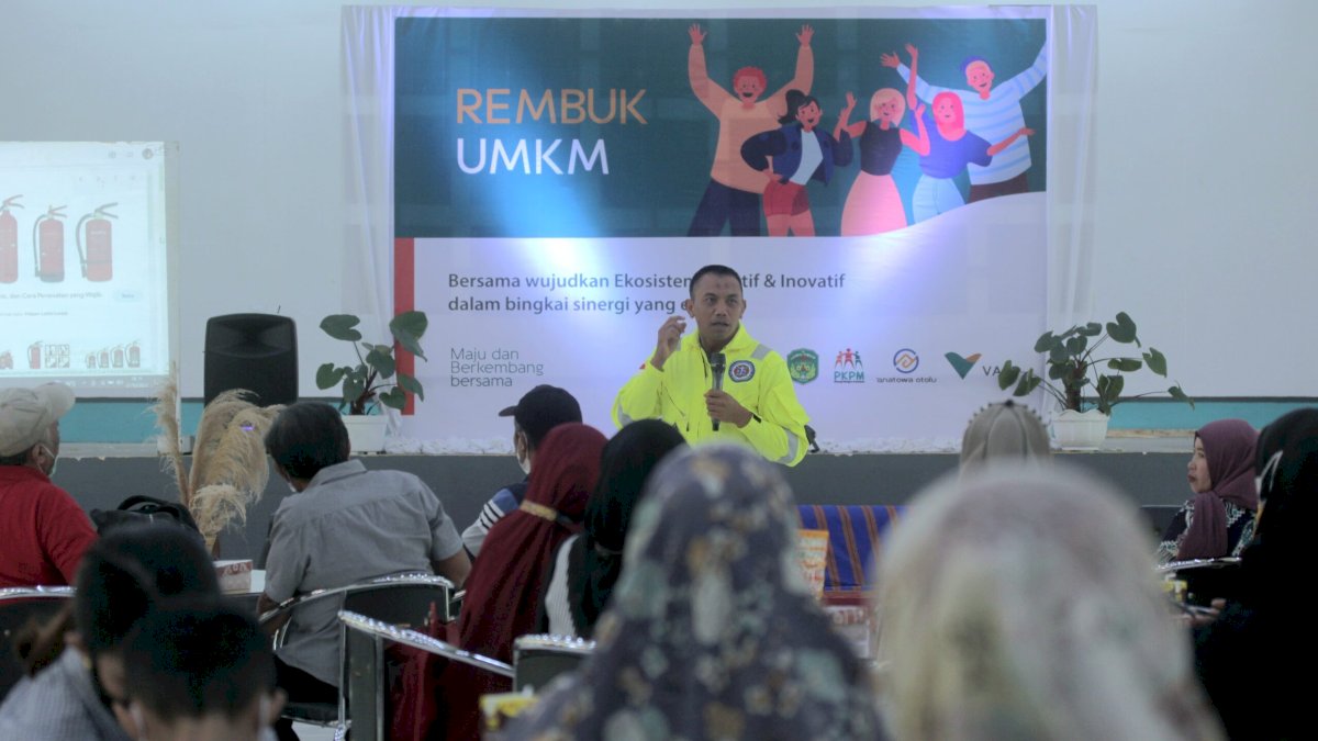 PT Vale Bekali UMKM Binaan Pengetahuan Penanganan Kebakaran dan Digital Marketing
